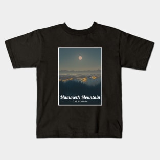 Mammoth Mountain California United States Ski Kids T-Shirt